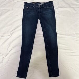 AG Adriano Goldschmied Dark Blue Skinny Jeans